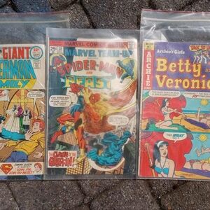 Marvel and Archie Comic Book Set